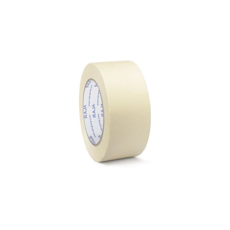 Papier adhésif de masquage RAJA 60°C 50 mm x 50 m - Lot de 24