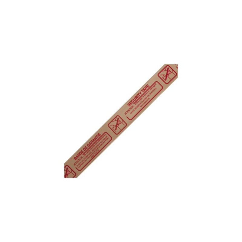 Ruban adhésif pour usage palette BANDE DE GARANTIE RAJA 50 mm x 100 m - Lot de 6