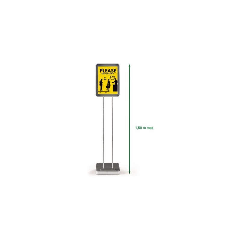 Porte-document sur pied hauteur réglable