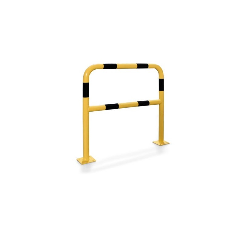 Barrière de protection noir/jaune 60 mm 1000 x 2000 mm