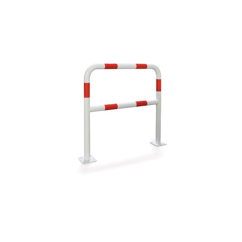 Barrière de protection rouge/blanc 60 mm 1000 x 2000 mm