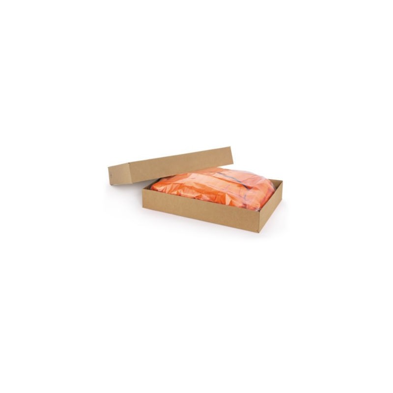 Caisse carton télescopique simple cannelure à montage instantané 60x40x10/18 cm - Lot de 10