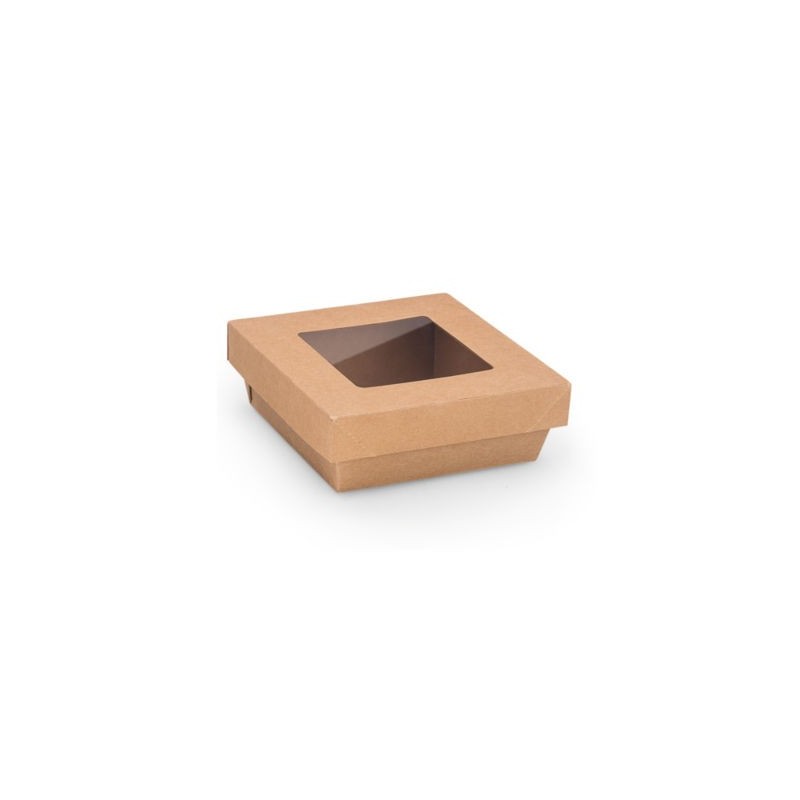 Saladier carton carré 750cc - Paquet de 500