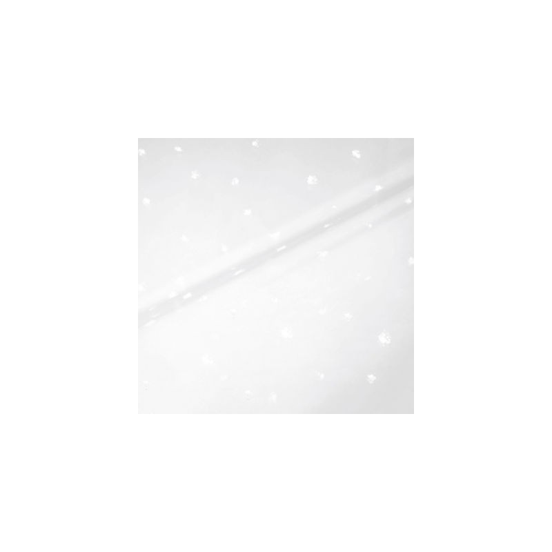 Film transparent fantaisie Gypsophile 80 cm x 120 m