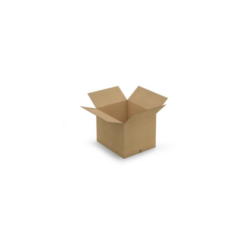Caisse carton brune double cannelure RAJA 65x55x50 cm - Lot de 10