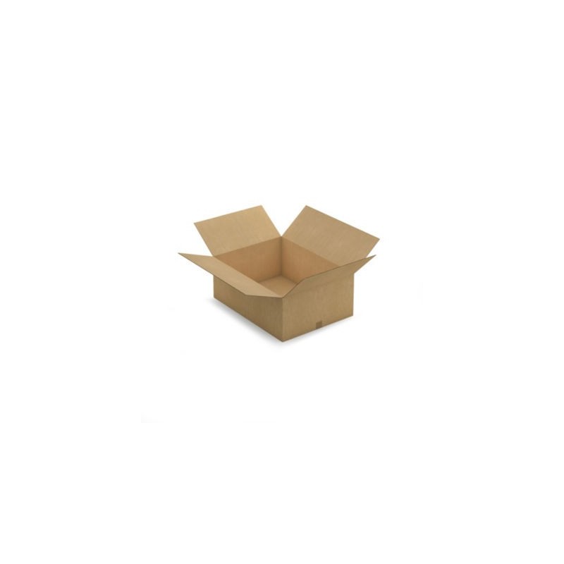 Caisse carton brune double cannelure RAJA 78x58x60 cm - Lot de 5