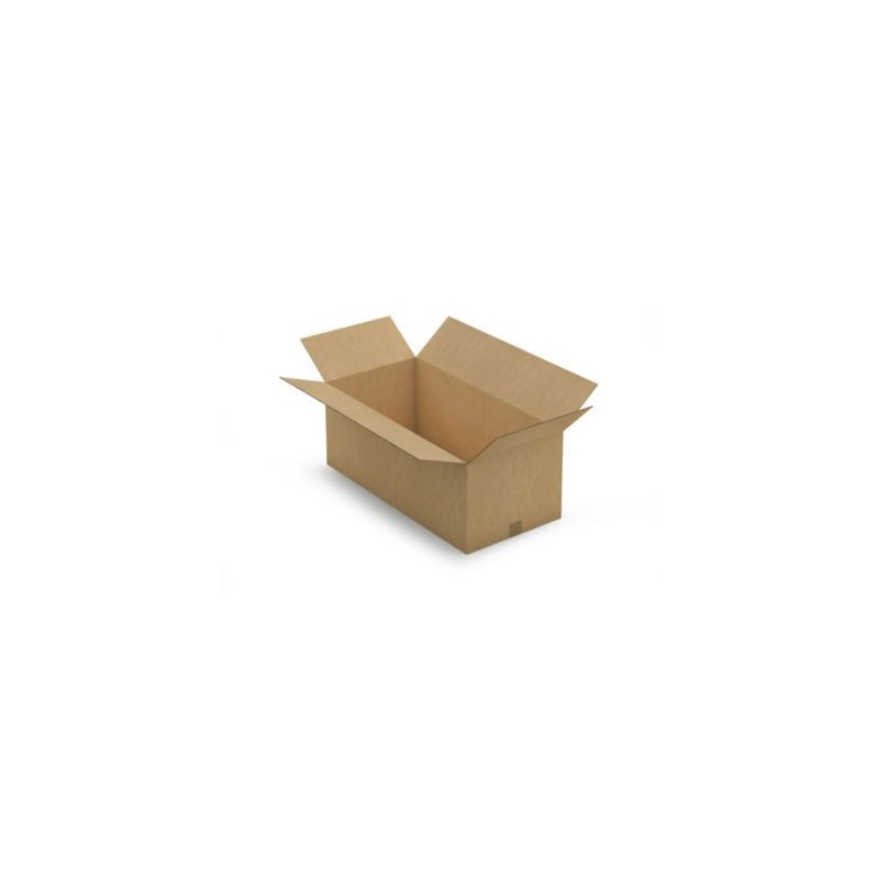 Caisse carton brune double cannelure RAJA 78x38x30 cm - Lot de 10