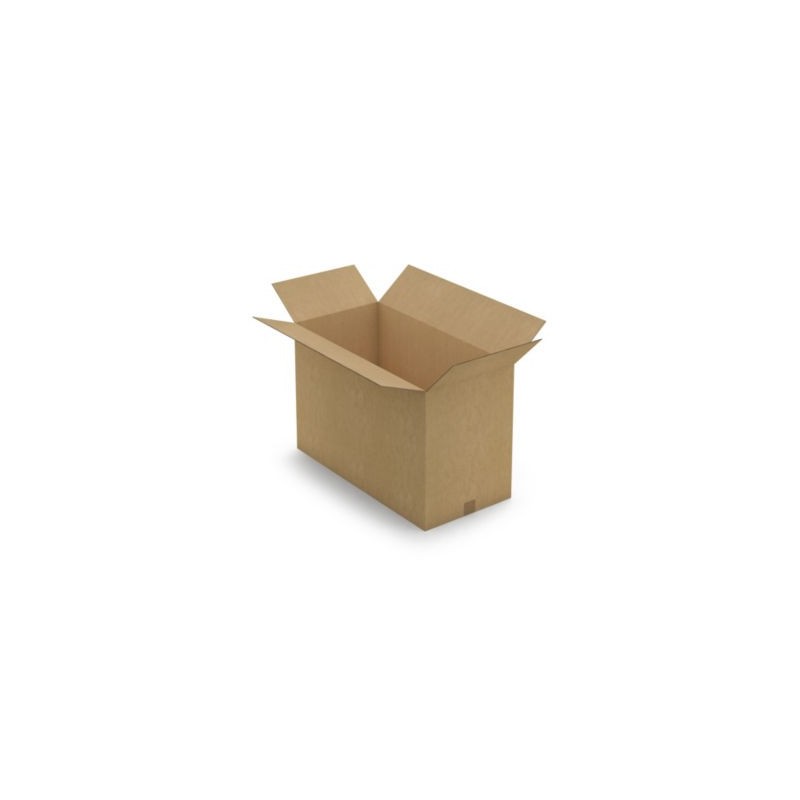 Caisse carton brune double cannelure RAJA 78x38x50 cm - Lot de 10