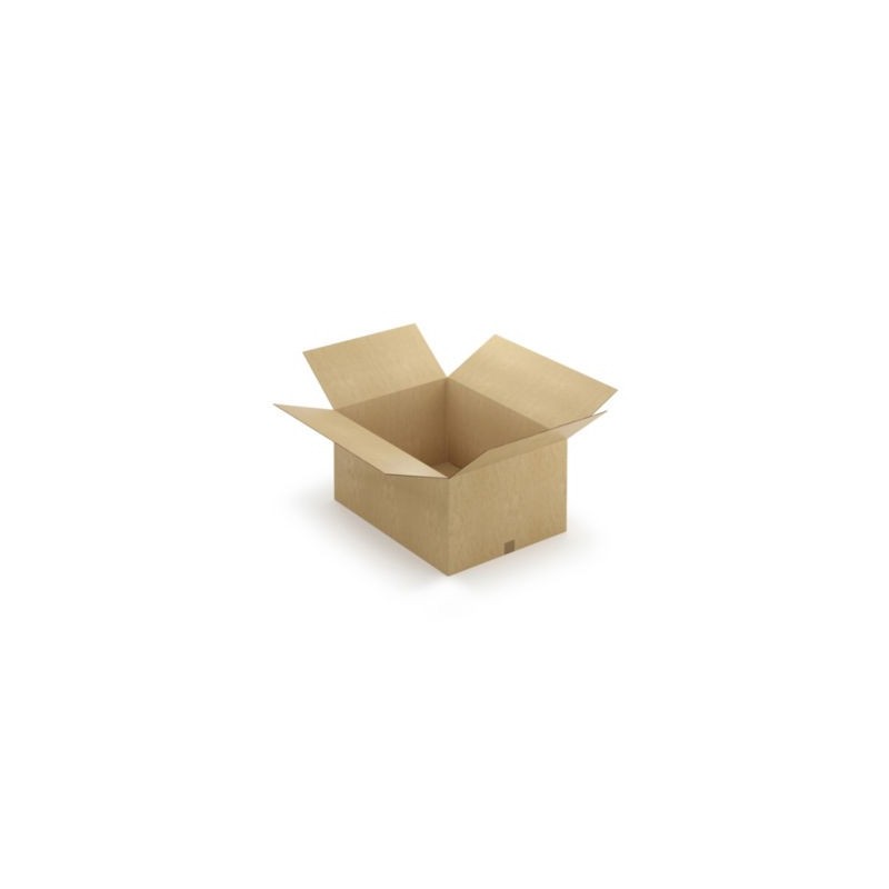 Caisse carton brune double cannelure RAJA 78x58x40 cm - Lot de 5