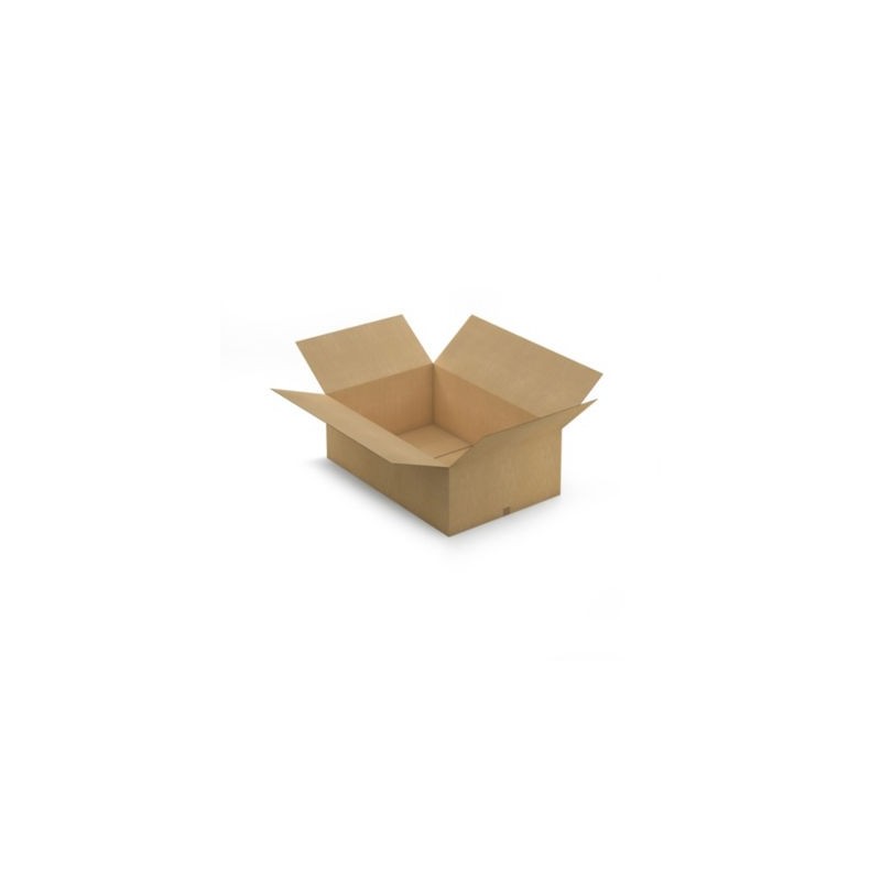 Caisse carton brune double cannelure RAJA 118x78x40 cm - Lot de 5