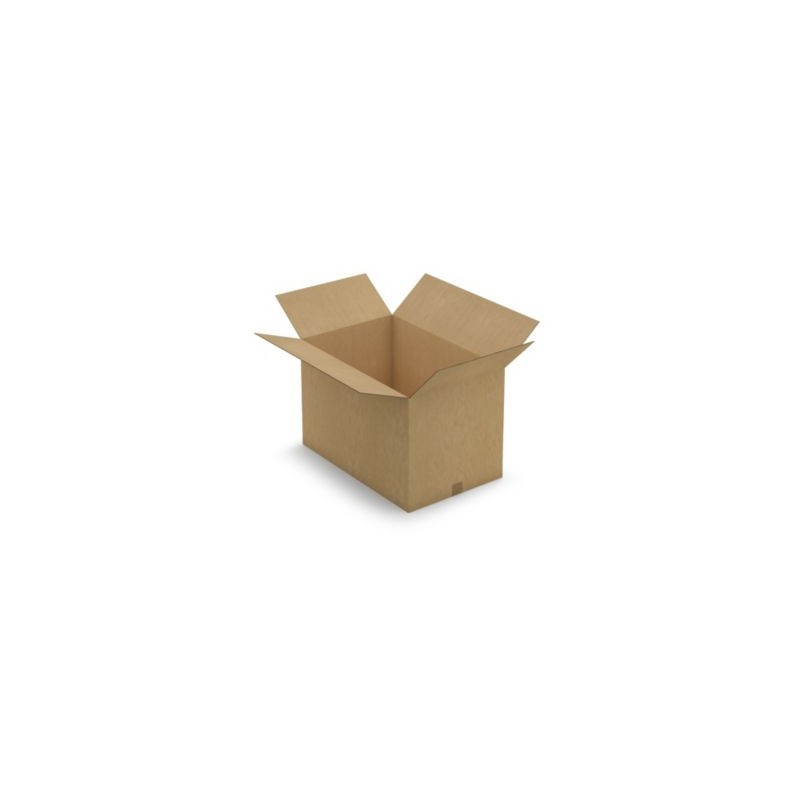 Caisse carton brune double cannelure RAJA 70x45x45 cm - Lot de 10