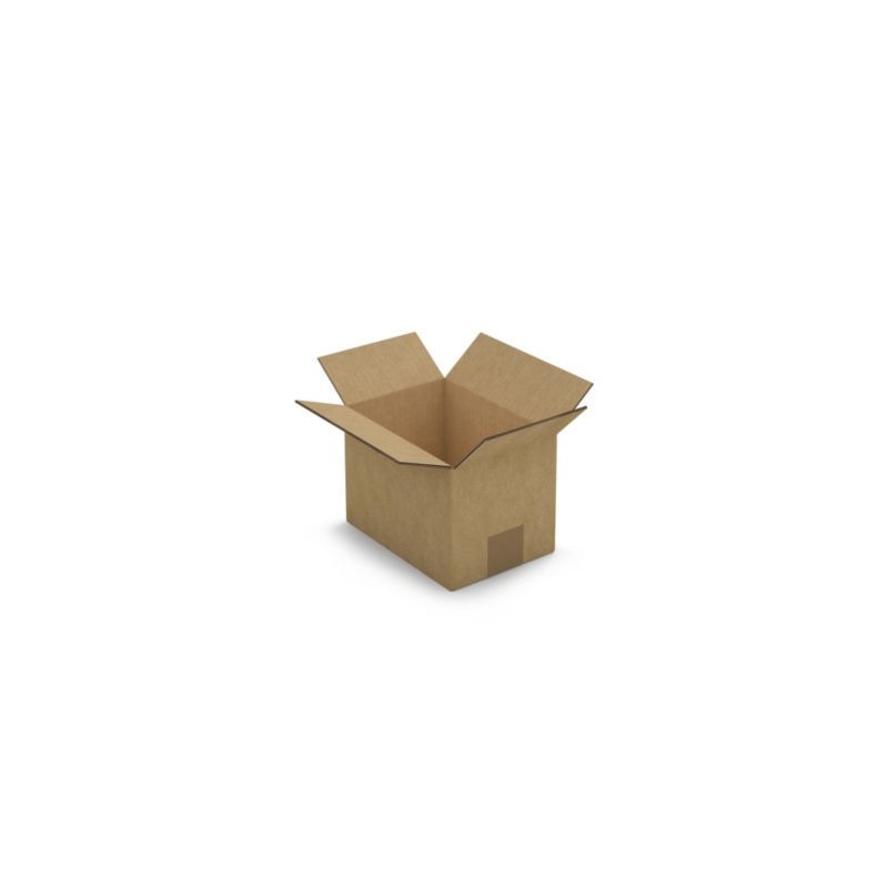 Caisse carton brune double cannelure RAJA 35x35x30 cm - Lot de 15