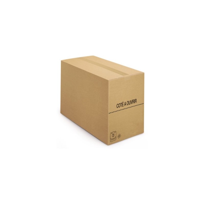 Caisse carton picking simple cannelure 59x29x18,5 cm - Lot de 20