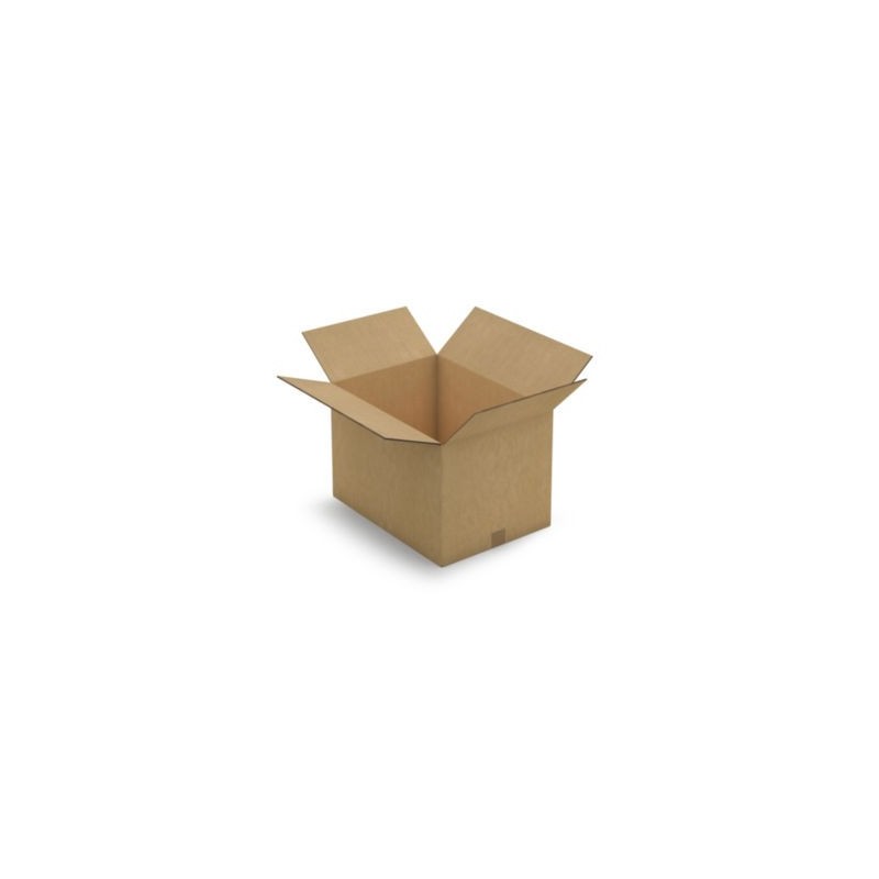 Caisse carton brune triple cannelure RAJA 54x39x36 cm - Lot de 5