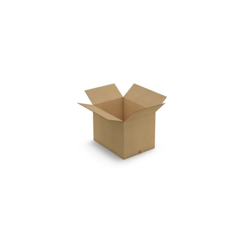 Caisse carton brune triple cannelure RAJA 77x57x57 cm - Lot de 5