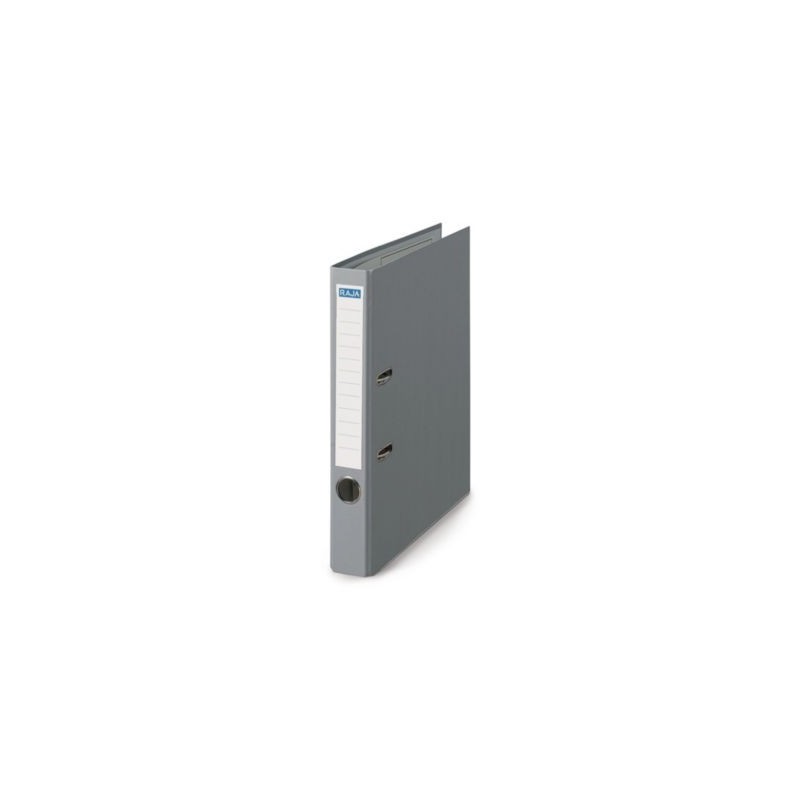 Classeur à levier RAJA dos 5 cm gris - Lot de 10