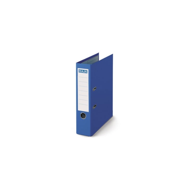 Classeur à levier RAJA dos 8 cm bleu - Lot de 10