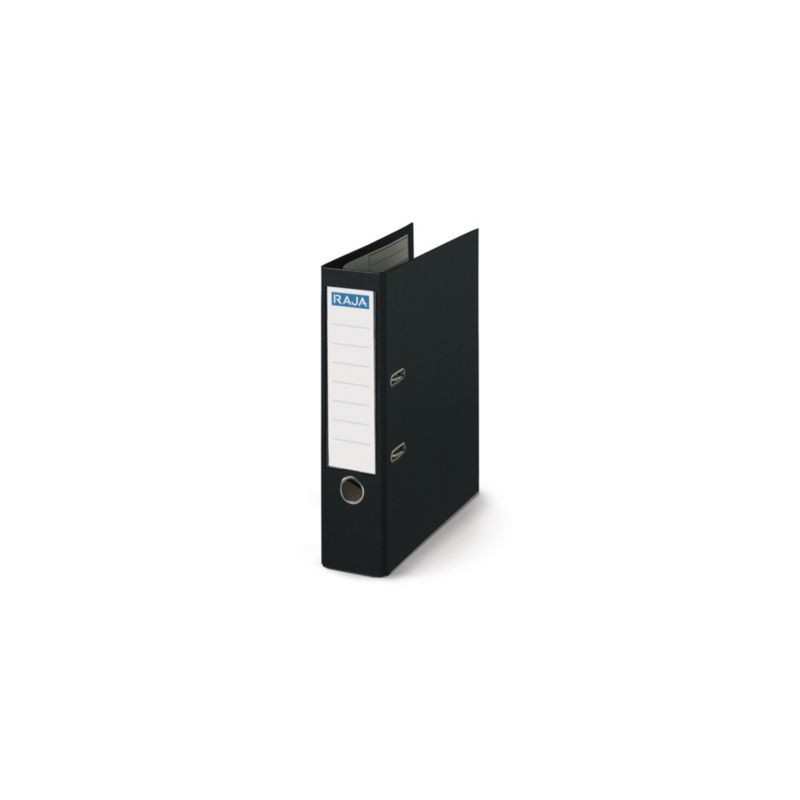 Classeur à levier RAJA dos 8 cm noir - Lot de 10