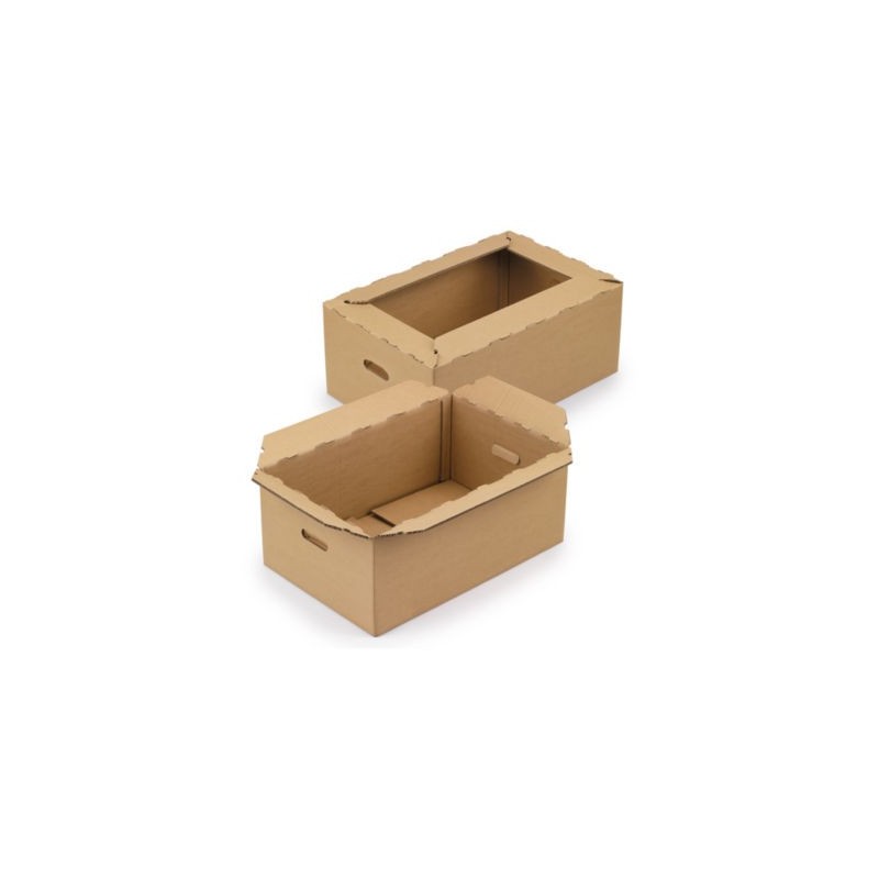 Caisse carton pour livraison des produits de consommation RAJA 60x40x25 - Lot de 15