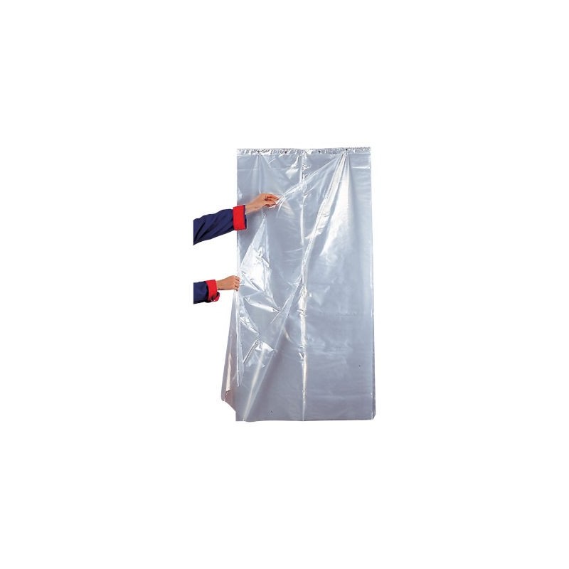 Coiffe-palette recyclée en liasse transparent 25 microns 1500x1500 mm - Paquet de 50