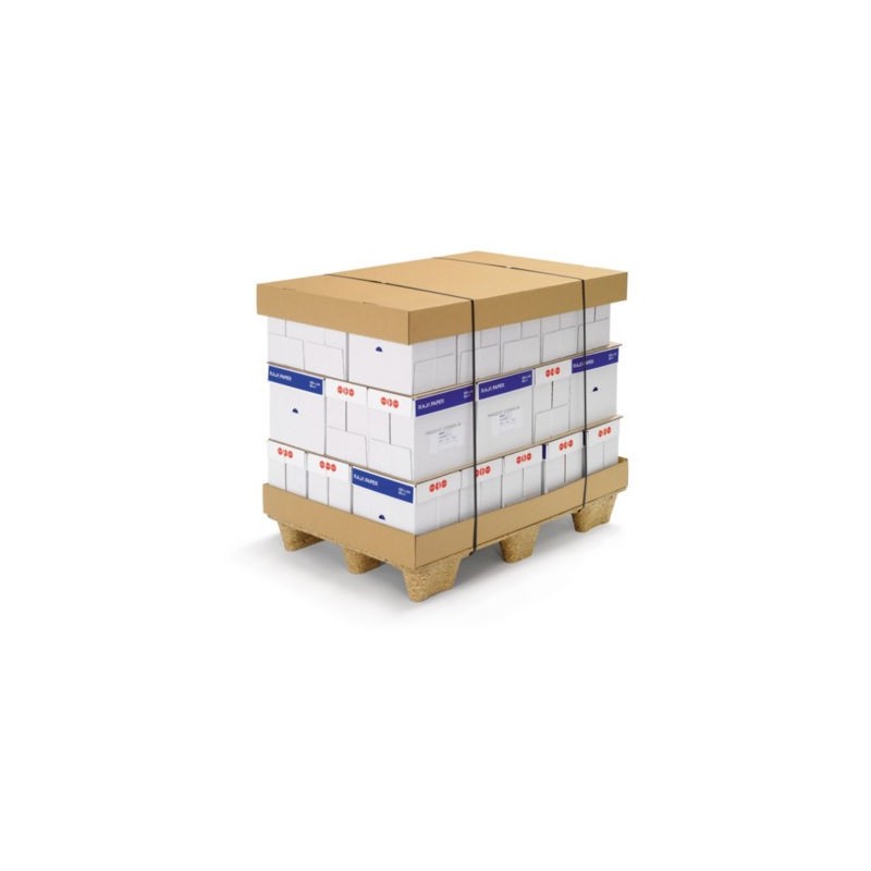 Fond - coiffe simple cannelure 120x100x11 cm - Paquet de 4