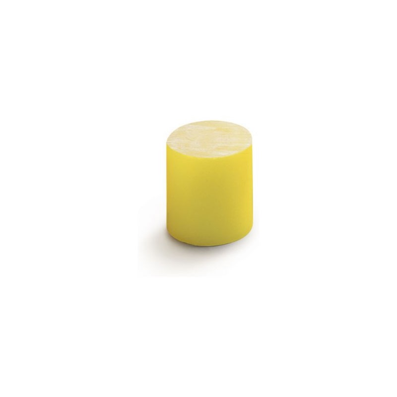 Colle thermofusible polyvalente jaune en plots, pour emballage