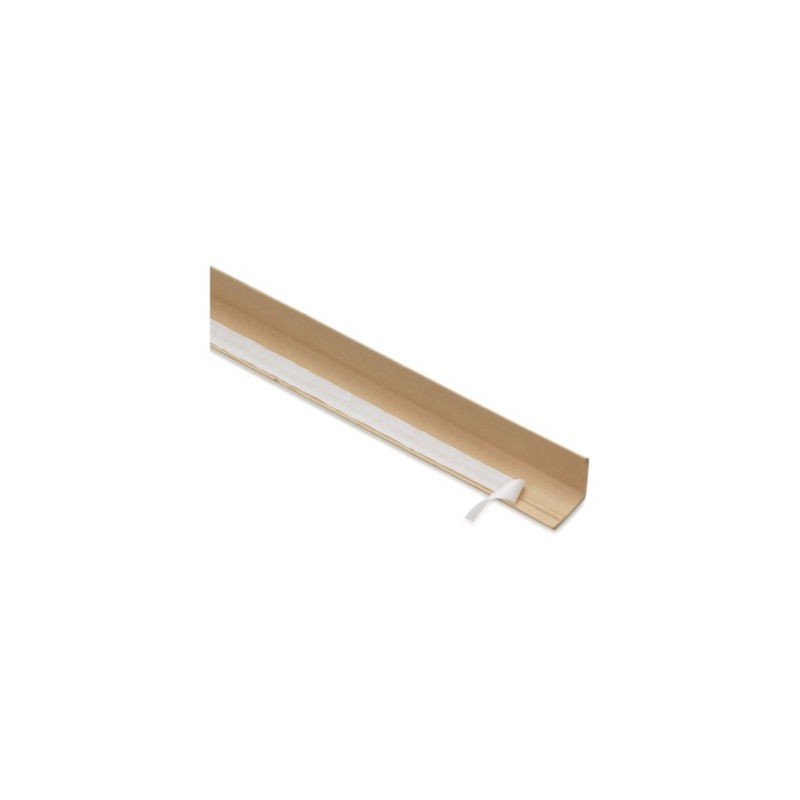cornière carton adhésive longueur 1200 mm - Paquet de 50