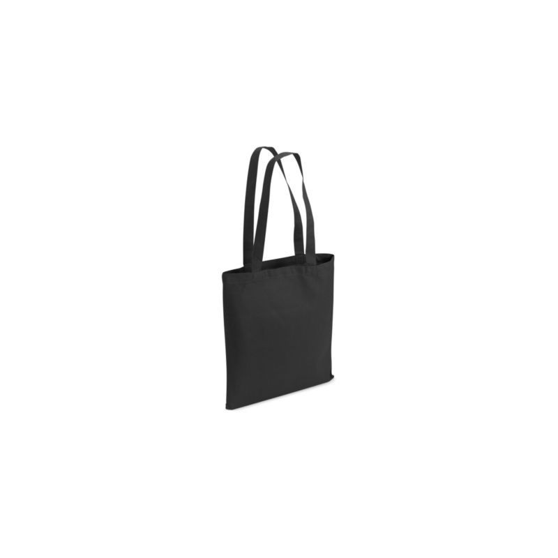 Sac coton noir sans soufflets 38 x 42 cm - Paquet de 10