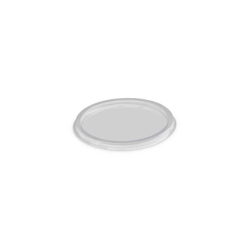 Couvercle pour pot plastique micro-ondes 121 x 8 mm - Paquet de 500