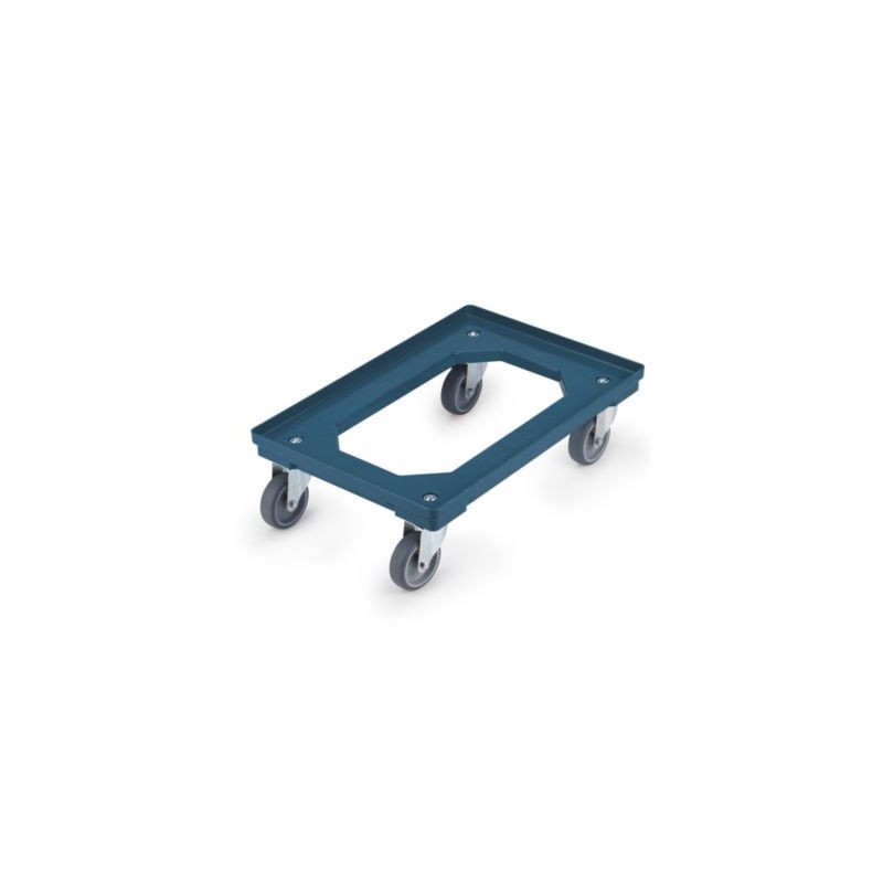 Plateau porte bac économique bleu