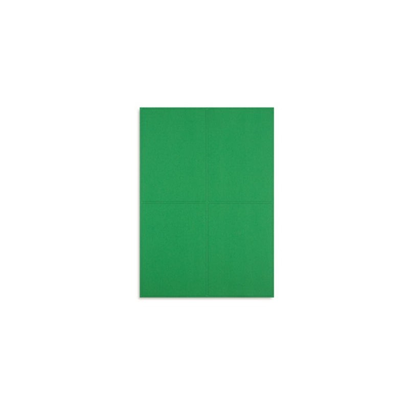 Étiquette adhésive amovible couleur 99,1x38,1 mm - Paquet de 100