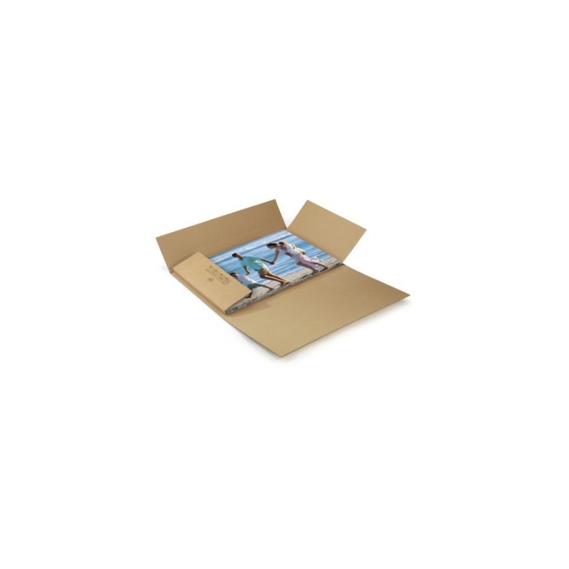 Etui-croix carton brun 42x42 - Lot de 25