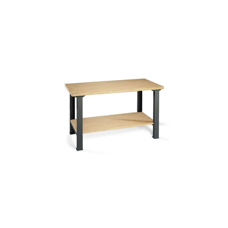 Etabli avec plateau 150x75 cm