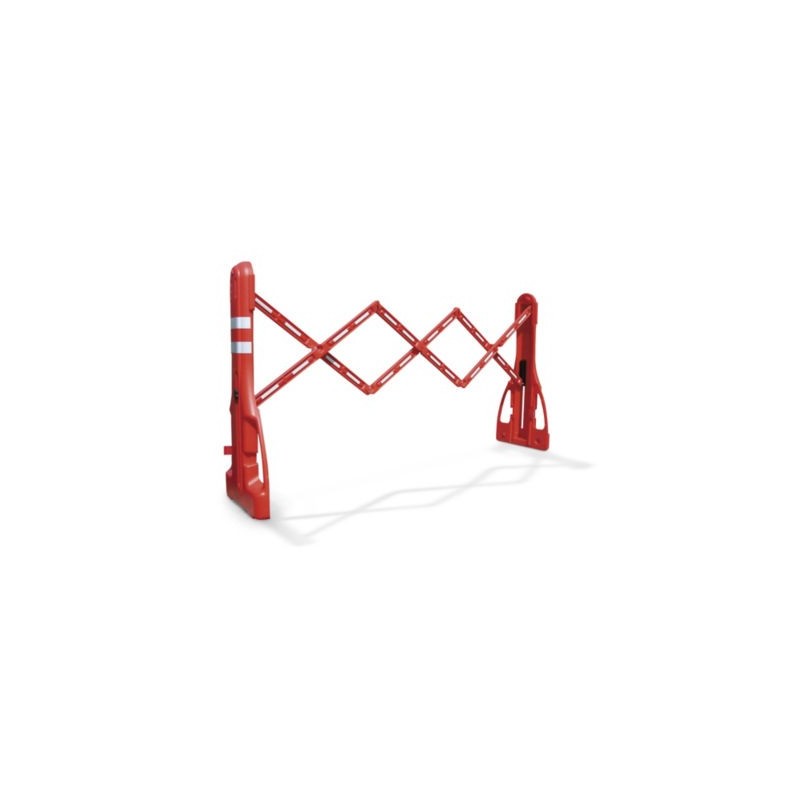 Barrière d’intervention extensible plastique à lester