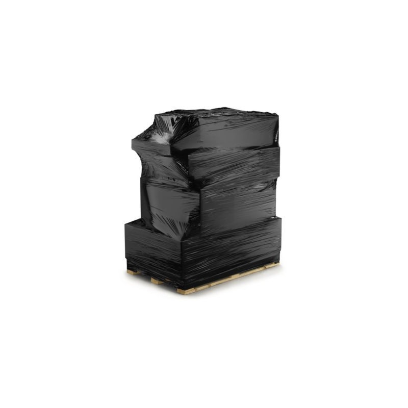 Film étirable cast noir opaque 240% RAJA 1405 m x 500 mm