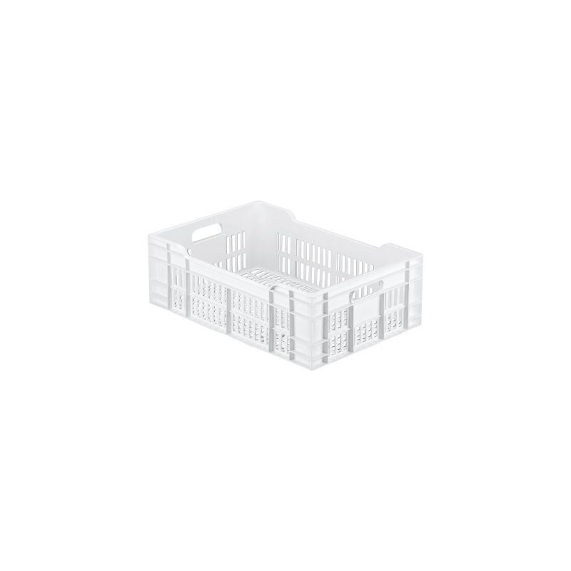 Caisse plastique alimentaire ajourée gerbable 40 l