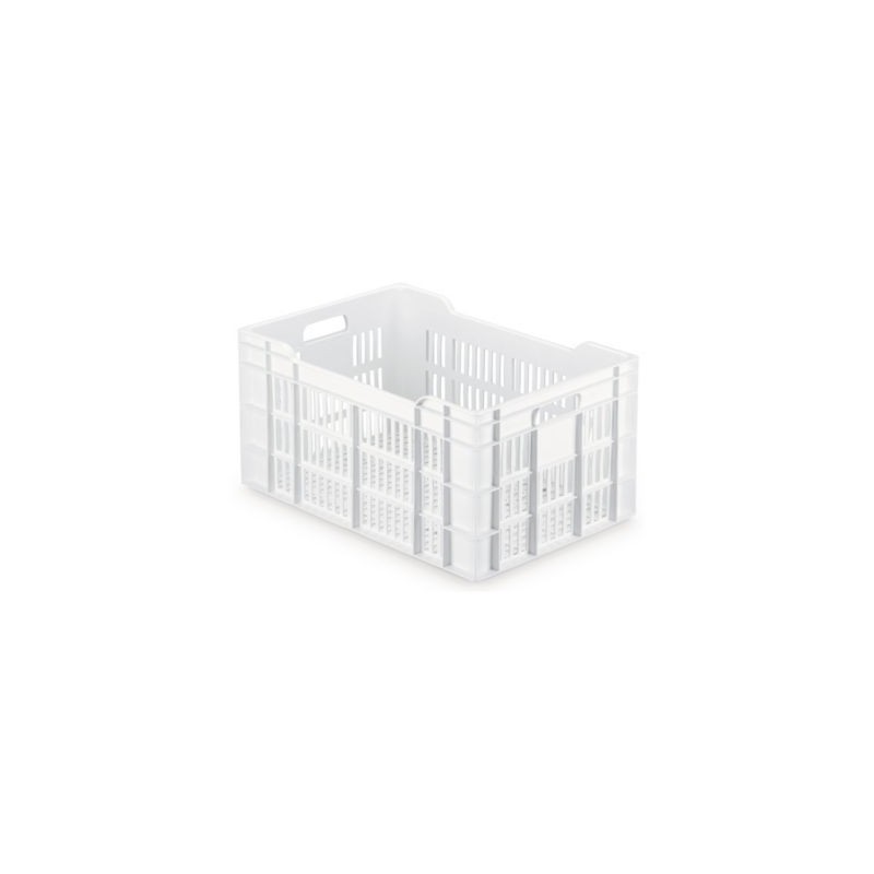 Caisse plastique alimentaire ajourée gerbable 60 l