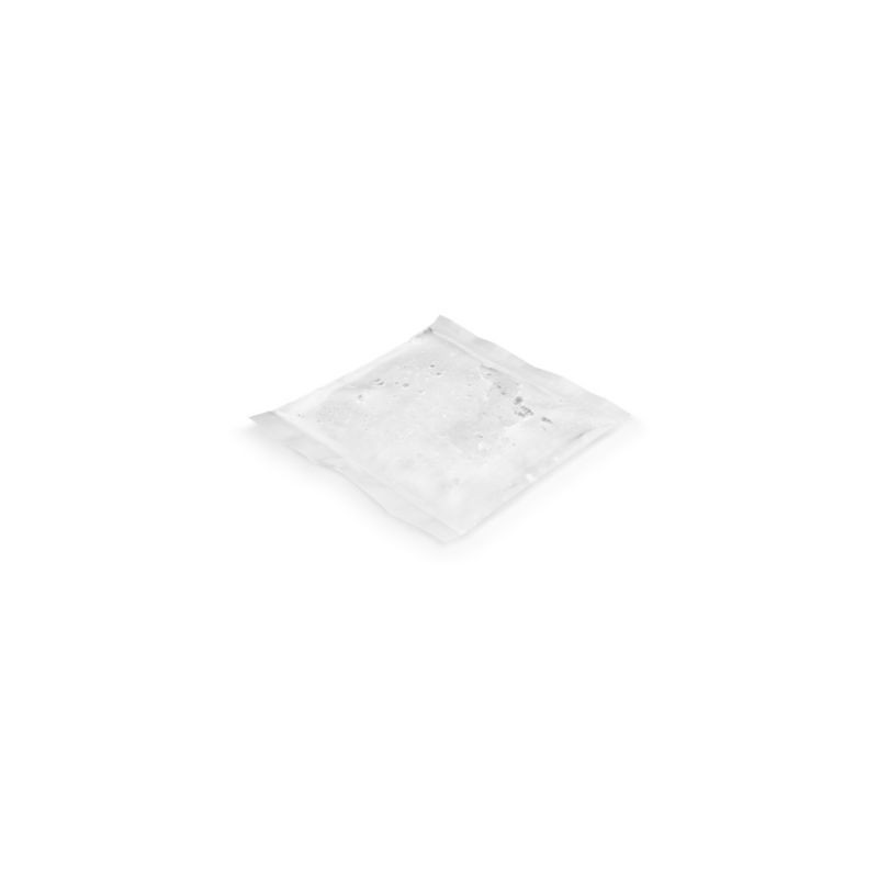 Gel accumulateur de froid température positive transparent 15x15x1,5 cm - Lot de 70