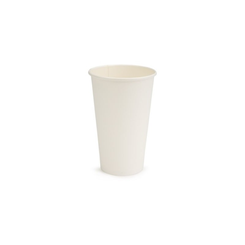 Gobelet carton blanc 45 cl  - Paquet de 1000