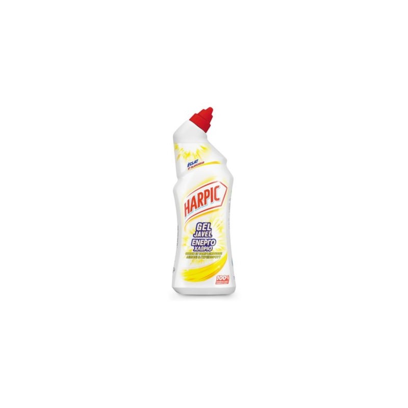Gel WC Javel Enepto HARPIC 750 ml  - Lot de 3