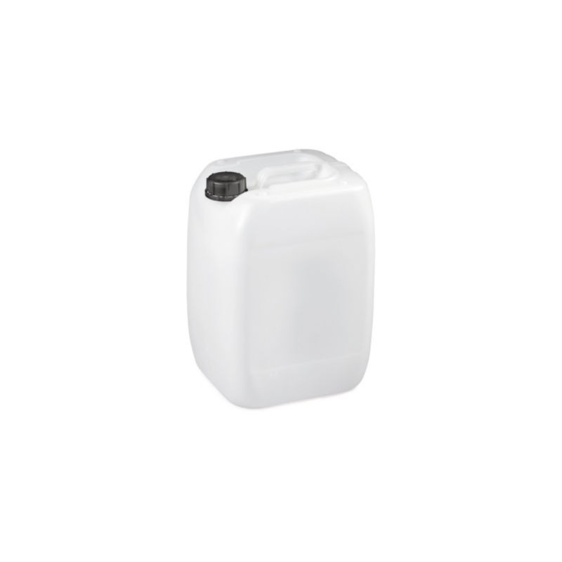 Jerrican plastique naturel translucide 20 l - Lot de 12