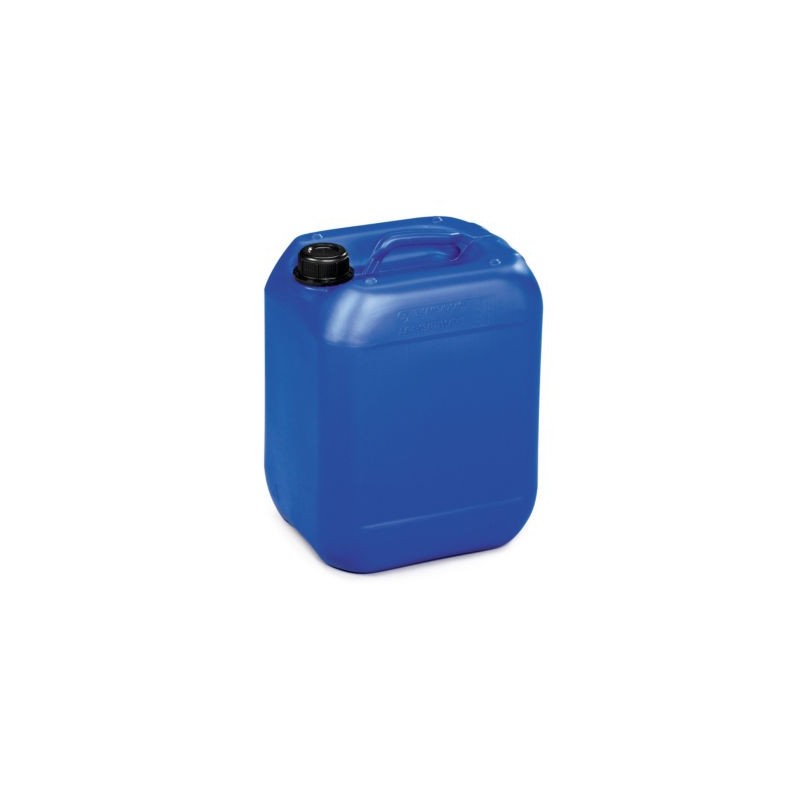 Jerrican plastique bleu 30 l - Lot de 8