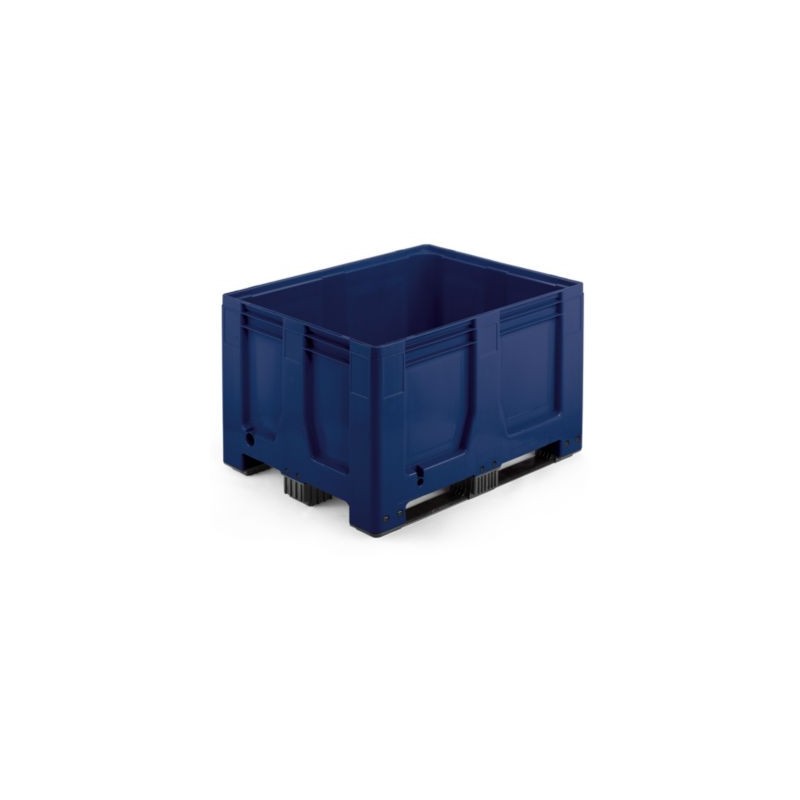 Caisse-palette couleur bleu - Lot de 4