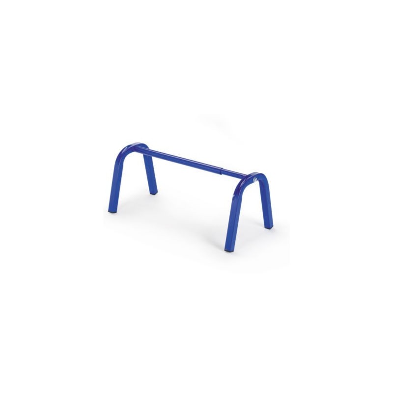 Dérouleur télescopique bleu en acier