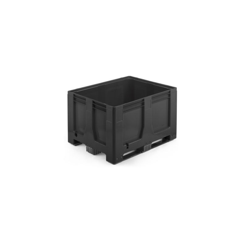 Caisse-palette couleur noir - Lot de 4