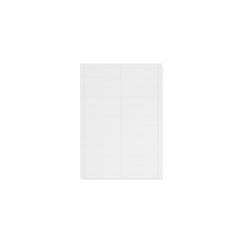Étiquette bristol pour porte-étiquette 95x25 mm - Paquet de 550
