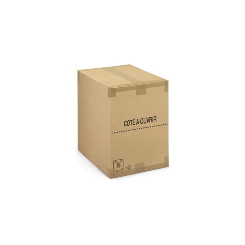 Caisse carton picking simple cannelure 39x29x38,5 cm - Lot de 25