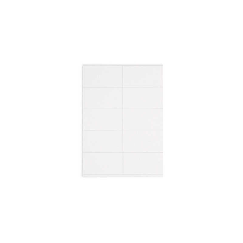 Étiquette d'adressage RAJA angles vifs 105x57 mm - Paquet de 2000