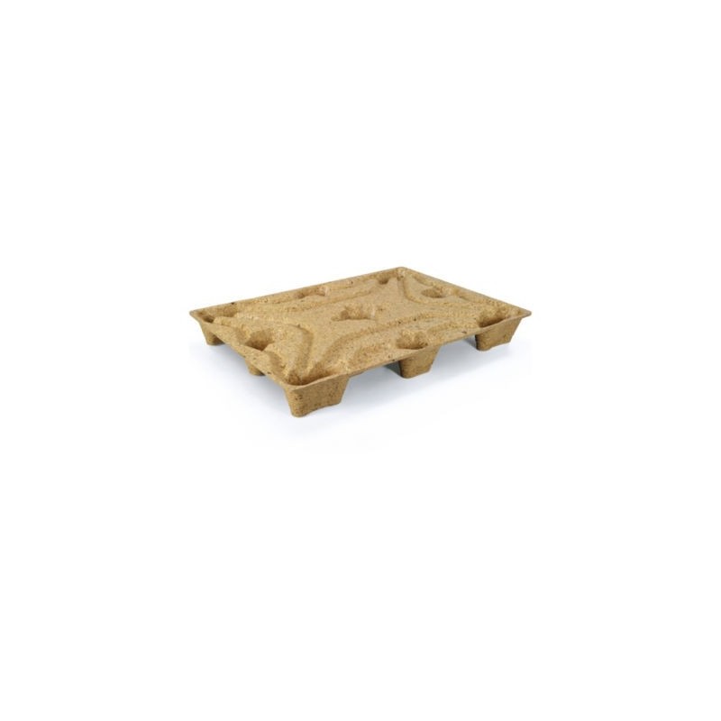 Palette moulée standard 800x1200 600kg - Vendu par 5