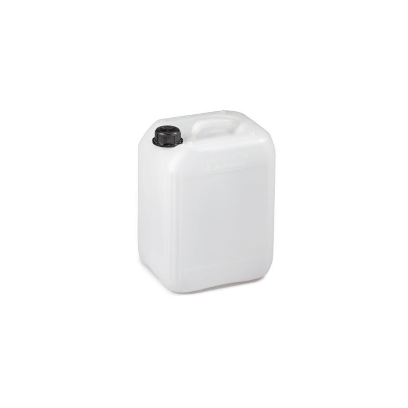 Jerrican plastique naturel translucide 10 l - Lot de 20